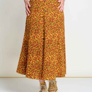 Toad&Co Manzana Paneled Midi Skirt